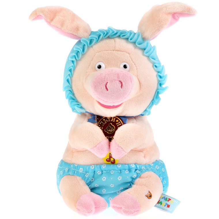 Игрушка мягкая Маша и медведь поросенок 164036f11-w1624a