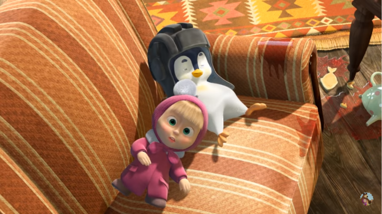 Маша и медведь Пингвин