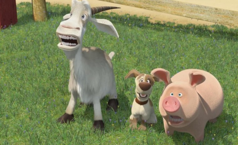 Козлик из мультика