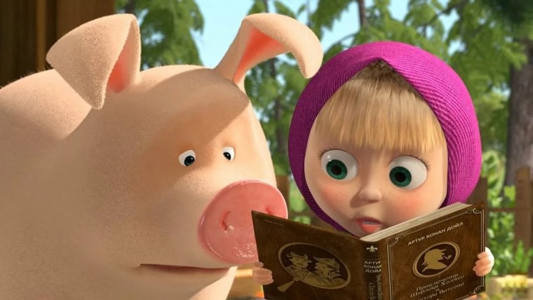 Мультфильм Маша и медведь