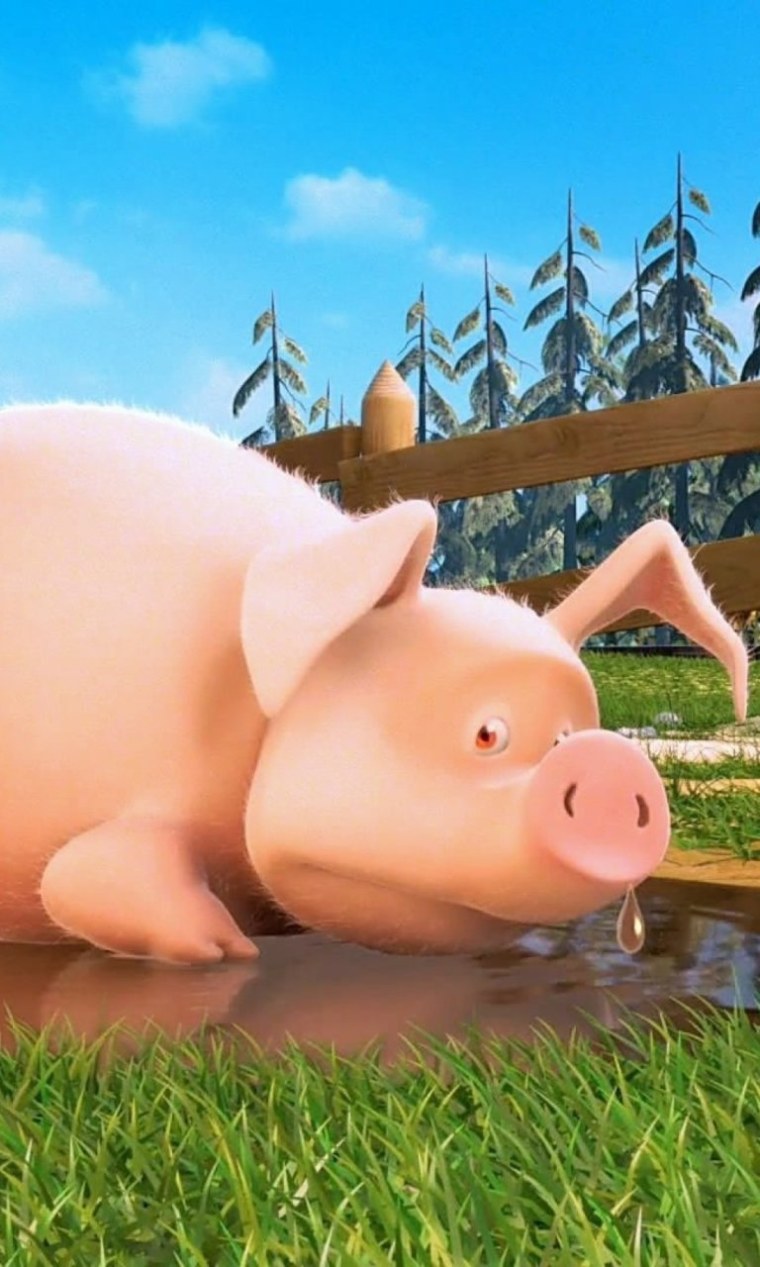Свинка из мультфильма