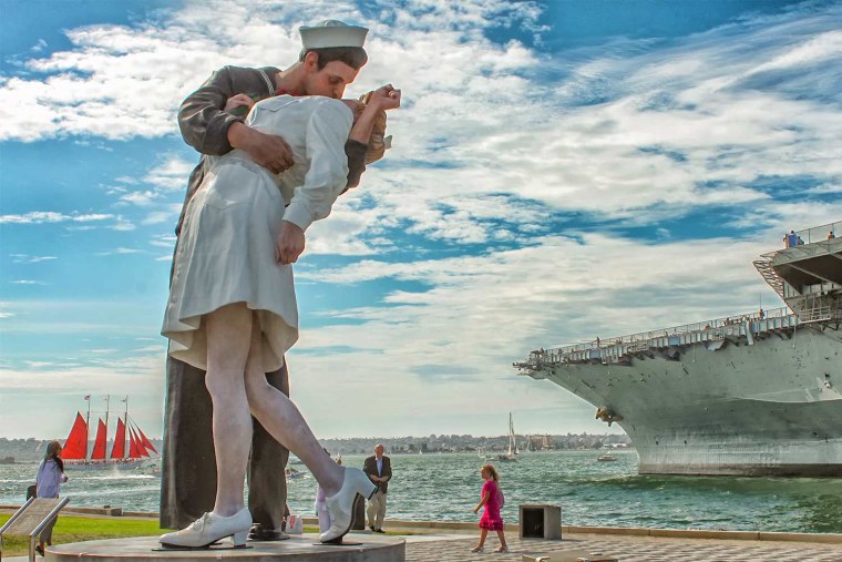 Сан Диего статуя моряка