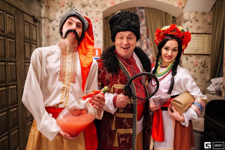 Вечеринка в стиле вечера на хуторе близ Диканьки