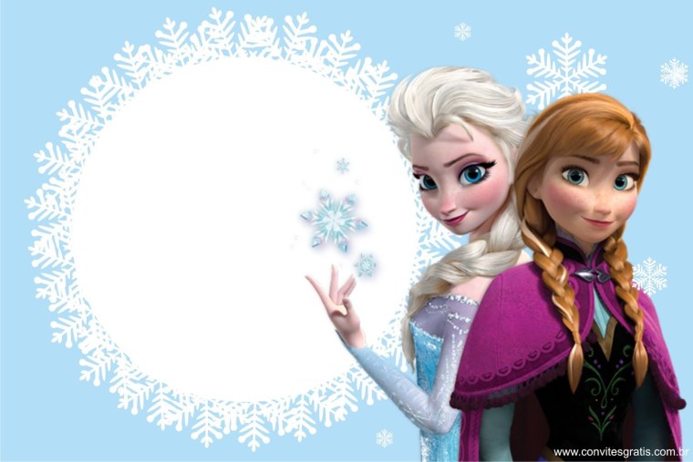 Приглашение Эльза и Анна