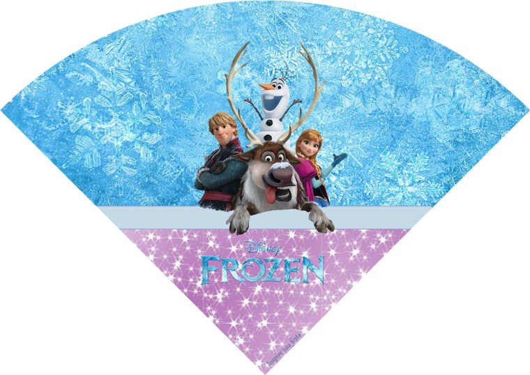 Флажки в стиле Холодное сердце