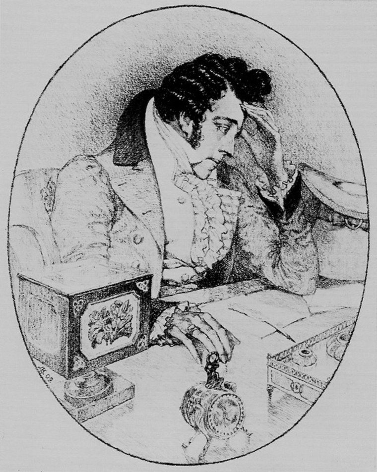 Евгений Онегин и Владимир Ленский