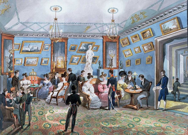 Петербургские салоны 19 век