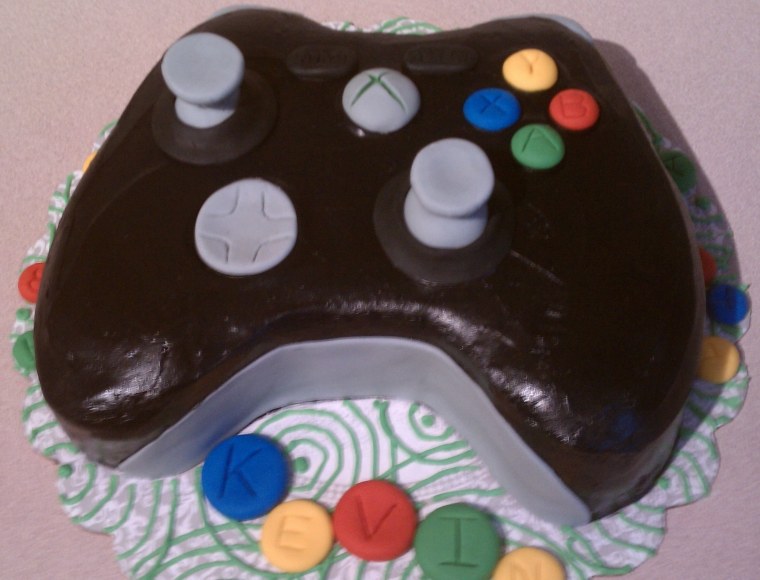 Джойстик хбокс 360 на торте