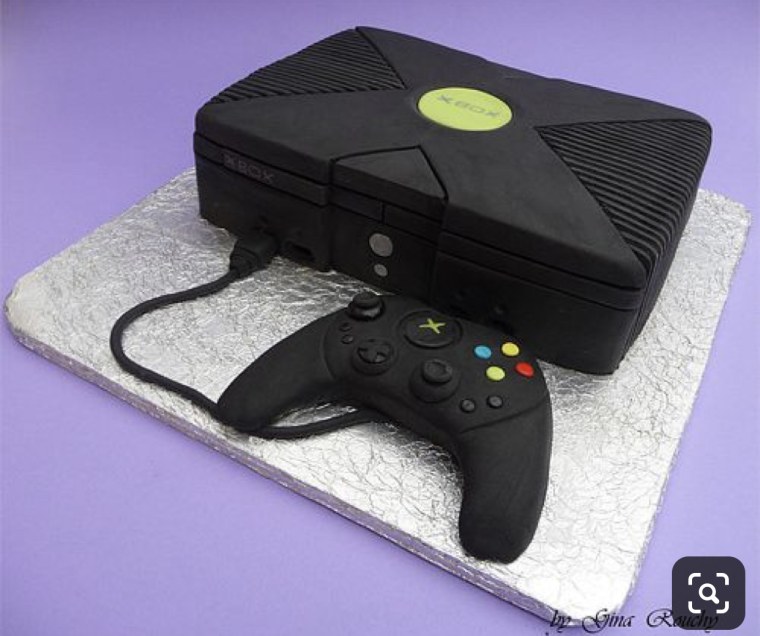 Торт с игровой приставкой