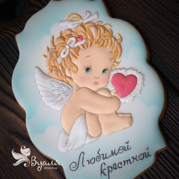 Торт с ангелочком