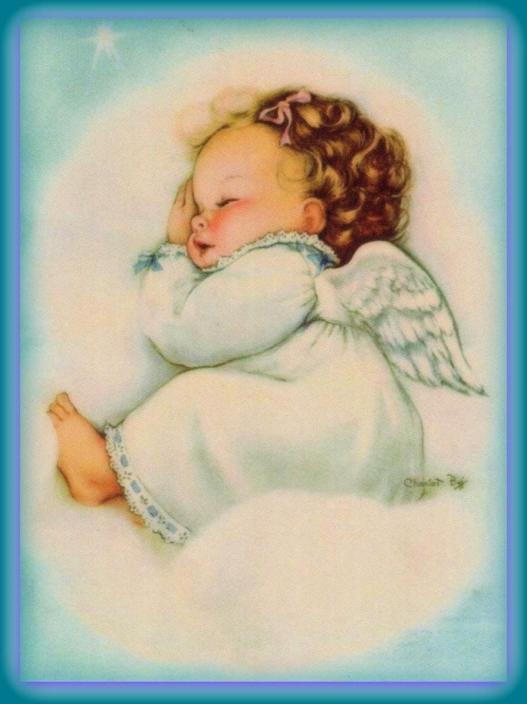 Ангелочек на облаке