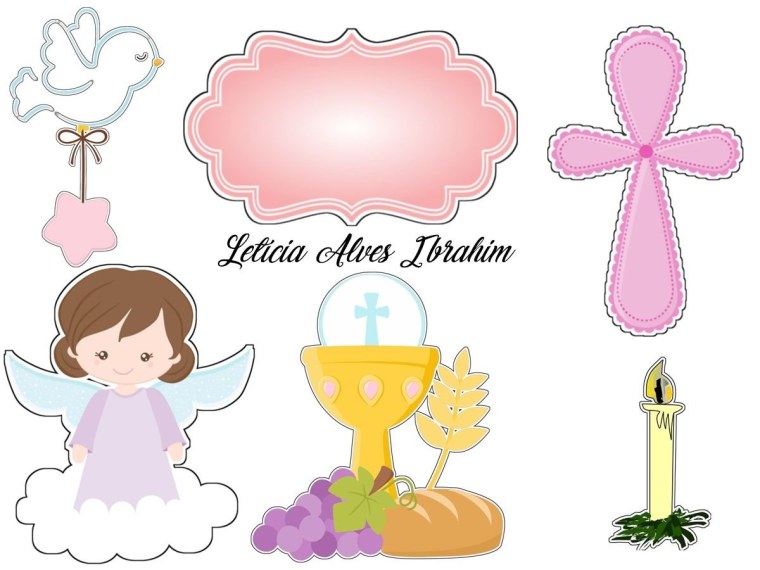 Шаблоны на крестины