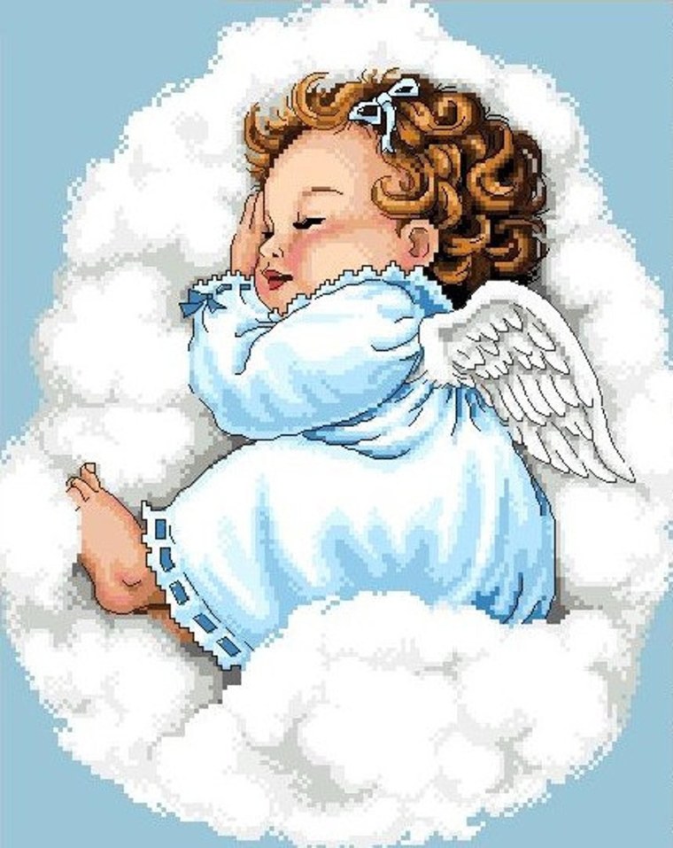 Ангелочек спит