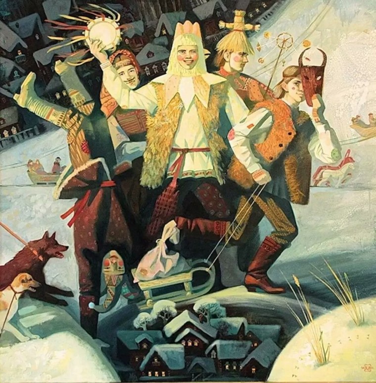 Колядки языческие