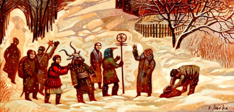 Колядование дохристианской Руси
