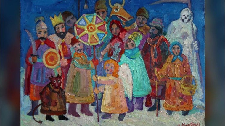 Колядования древняя Русь