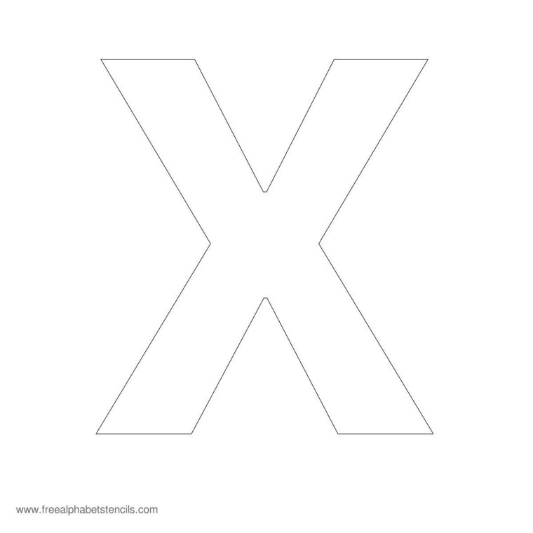 Буква х на белом фоне