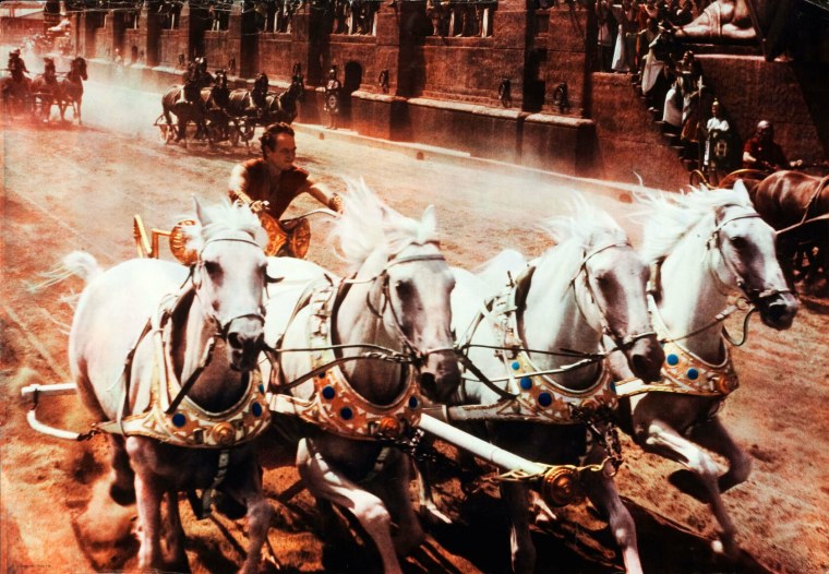 Фильм Бен ГУР 1959 колесницы