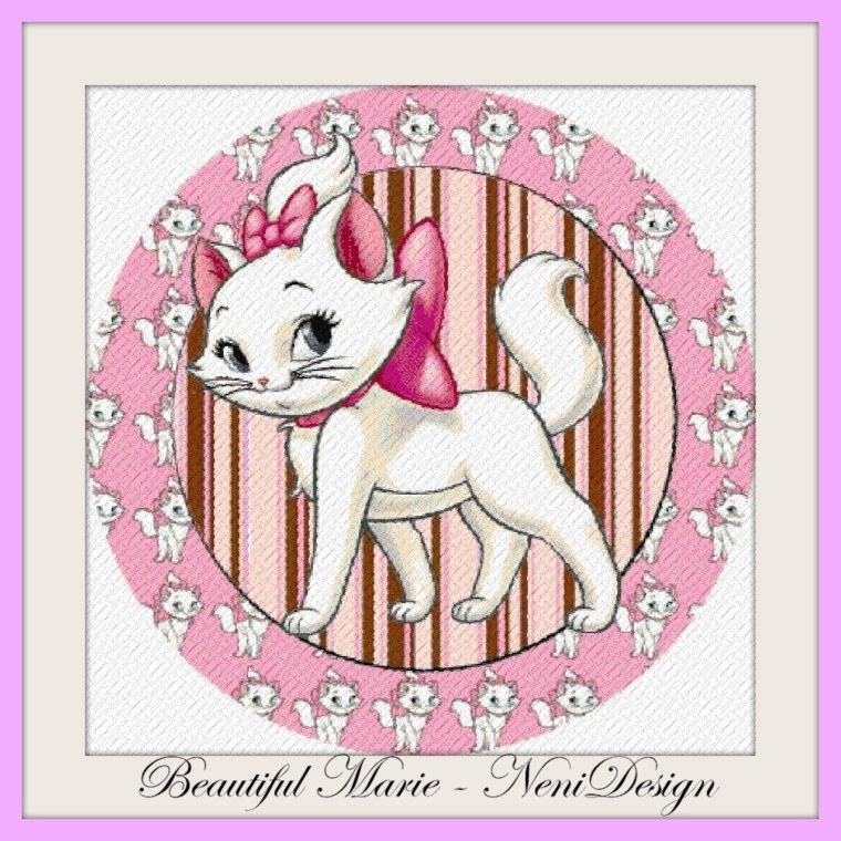 Кошка Мари круглая