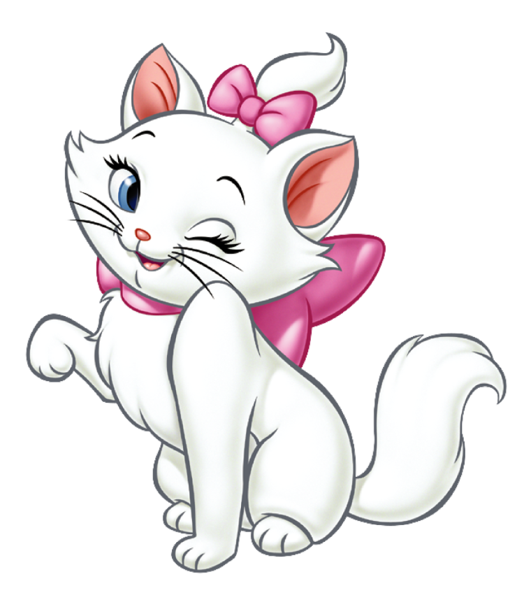 Кошечка мультяшная