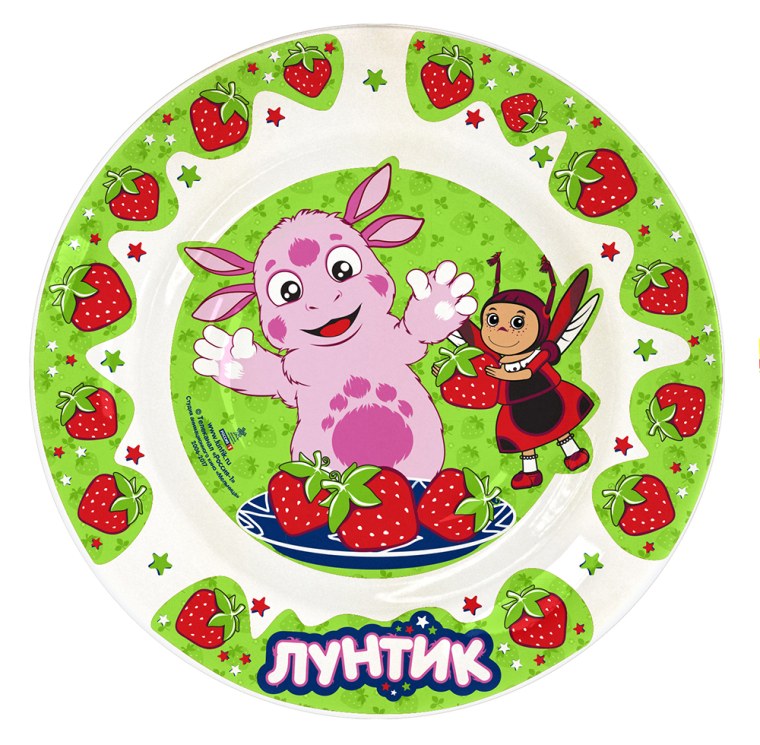 Детская посуда Лунтик