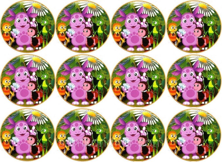 Лунтик для капкейков