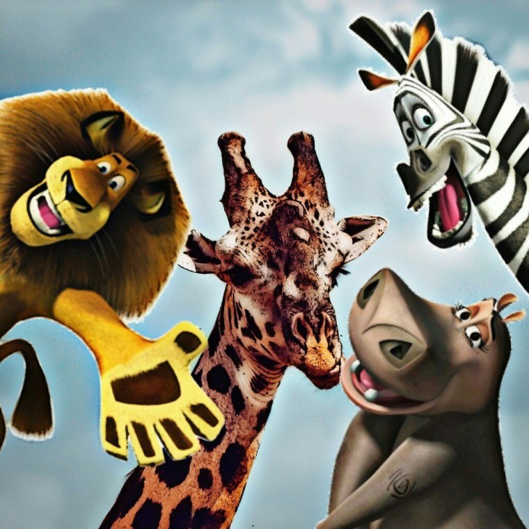 Мадагаскар Алекс Марти Глория и Мелман