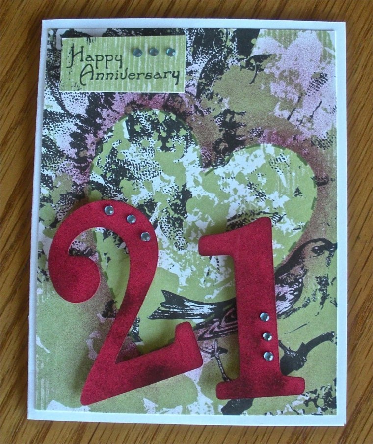 Поздравления с днём свадьбы 21 год