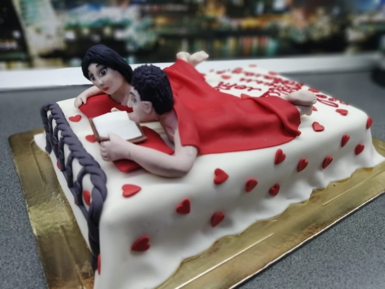 25 Лет под одним одеялом торт