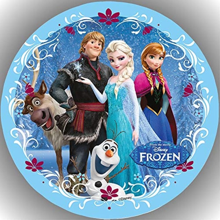 Съедобная печать Холодное сердце