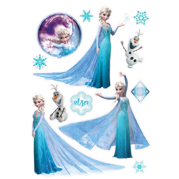 Наклейки Эльза