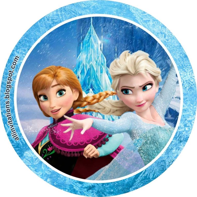 Эльза и Анна Холодное сердце в кругу