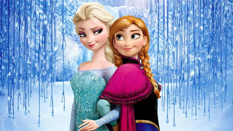 Сахарная печать Эльза и Анна