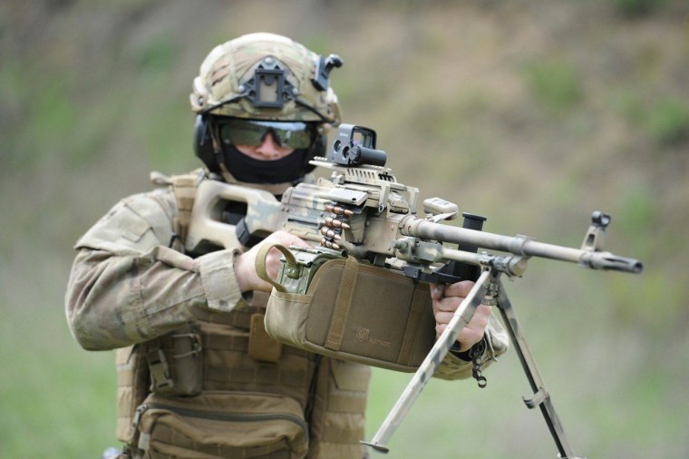 Спецназ Альфа пулеметчик