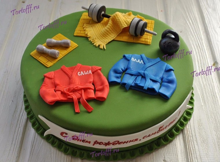 Торт для мальчика спортсмена