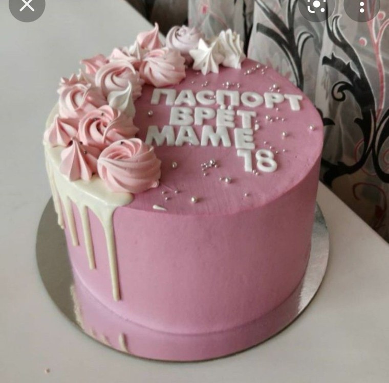 Торт маме снова 18 фото