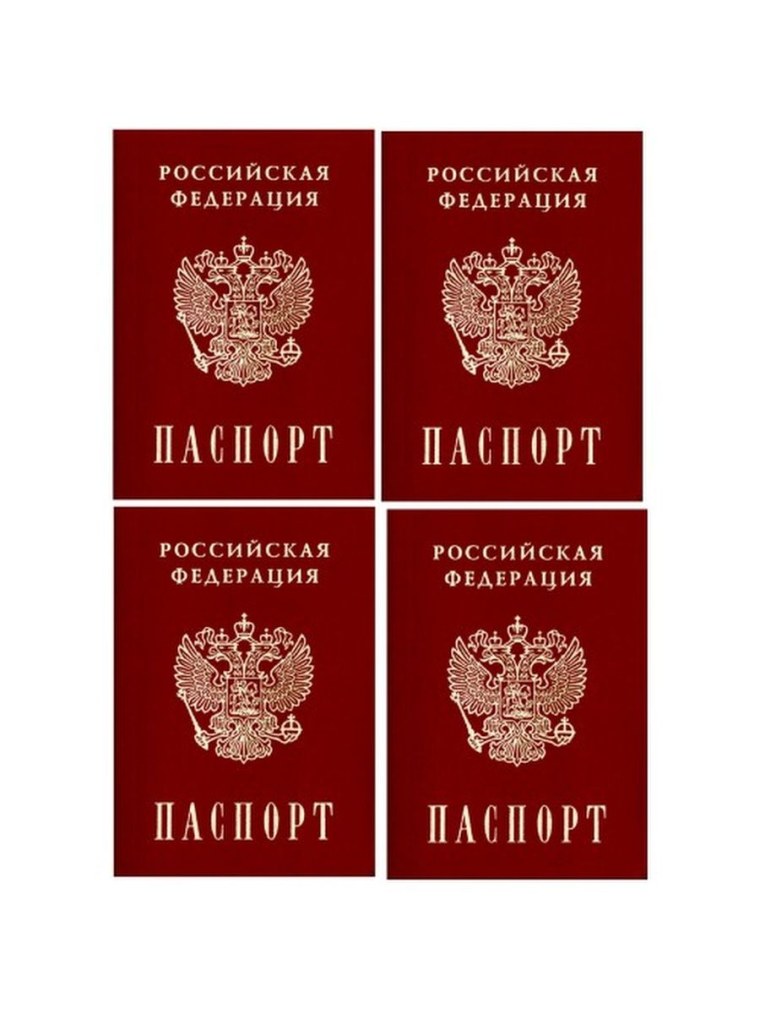 Паспорт для печати на вафельной бумаге