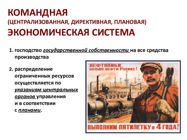 Плановая экономическая система