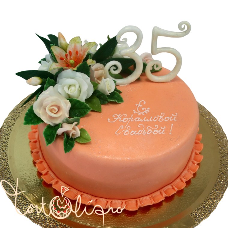 Торт на 35 летие женщине
