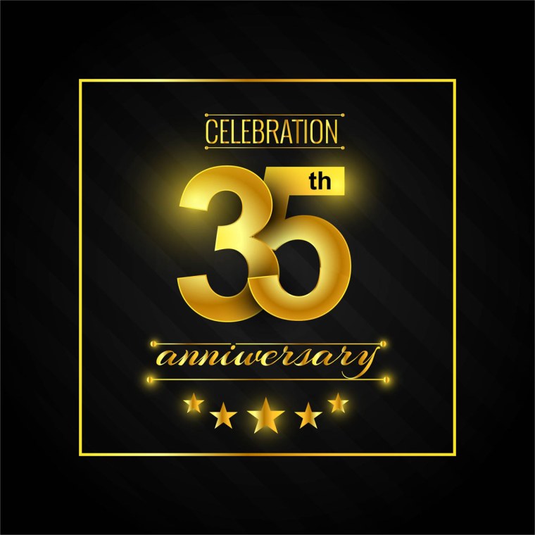 Мне 35 лет надпись