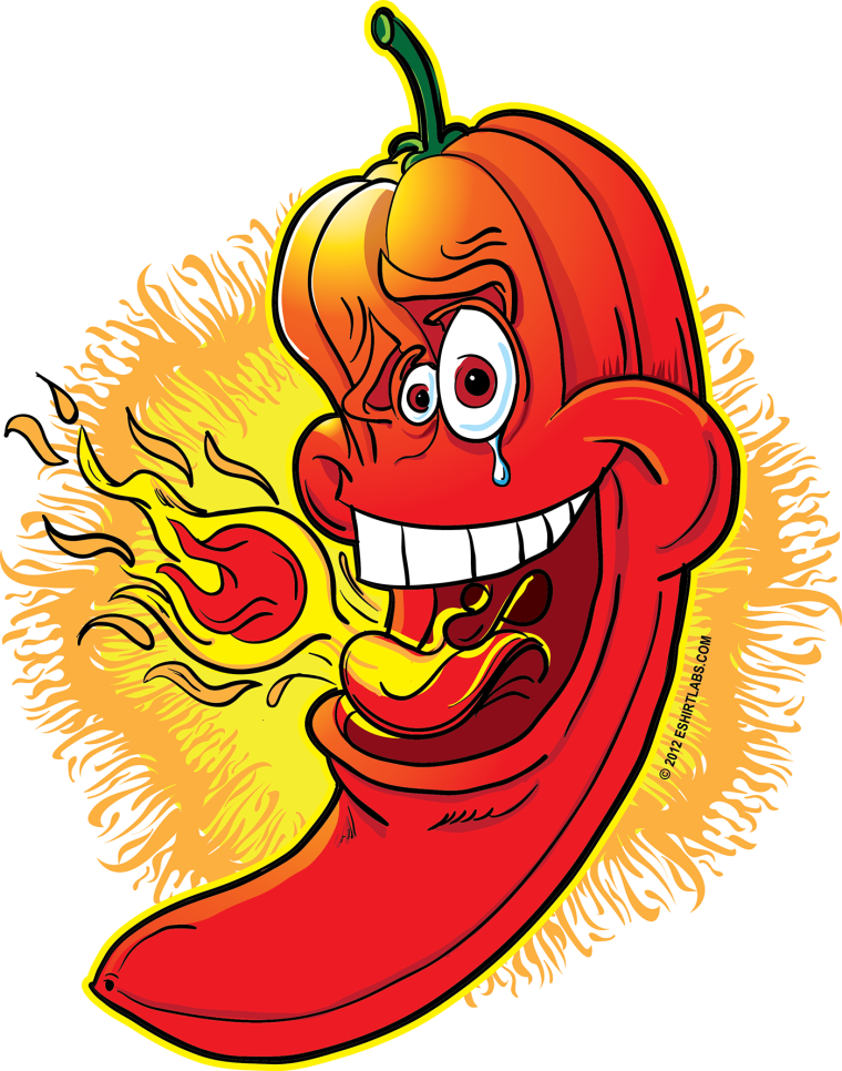 Перец Чили мультяшный