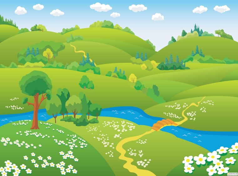 Полянка с тропинкой