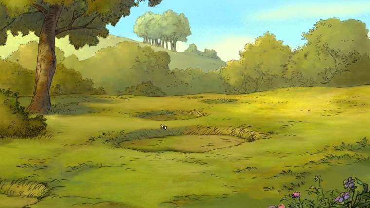 Стоакровый лес Винни пуха