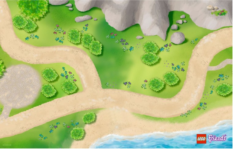 Игровое поле вид сверху