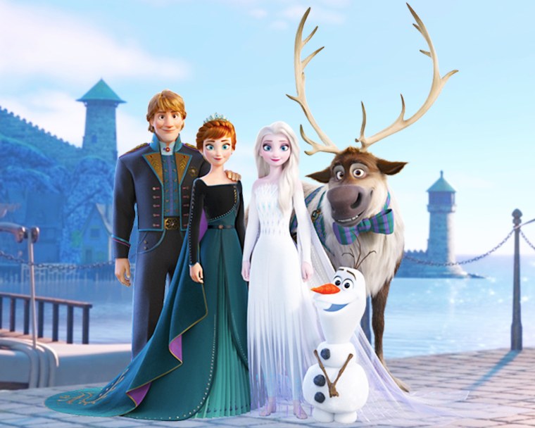 Холодное сердце 2 Эльза Анна и Олаф