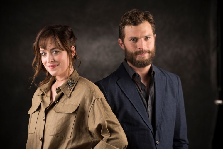 Dakota Johnson and Jamie Dornan