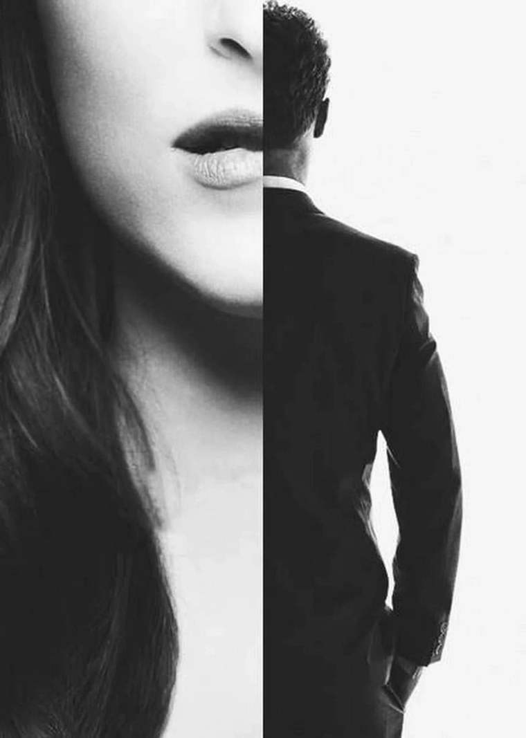 50 Shades of Grey Christian Black White