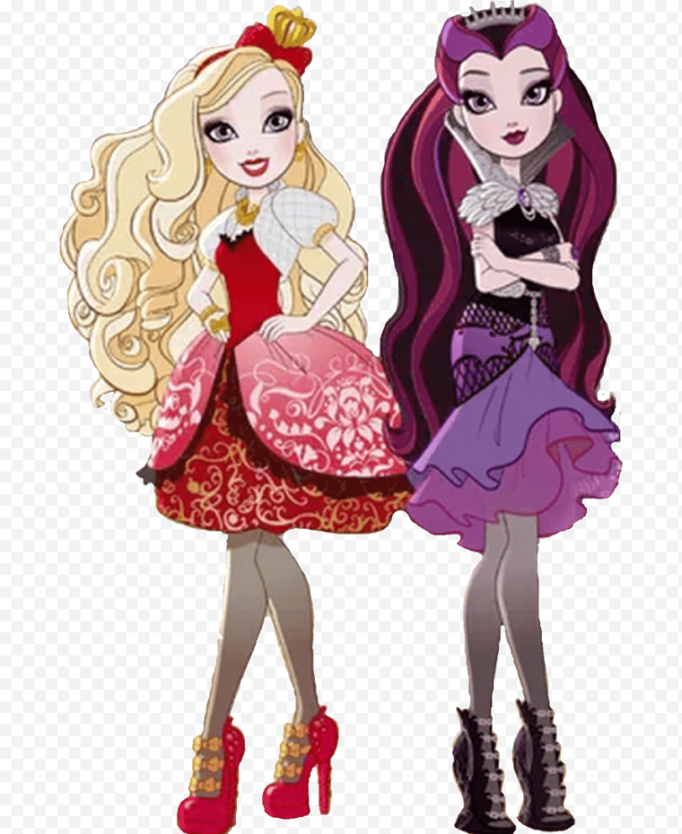 Эппл Вайт и Рейвен Квин