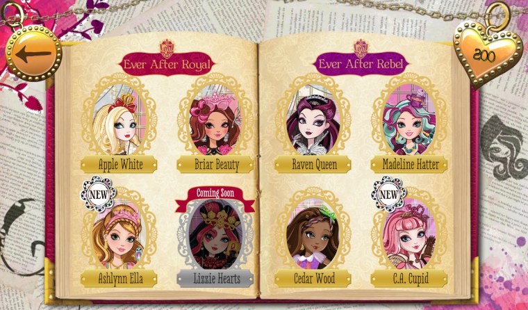 Эвер Афтер персонажи имена