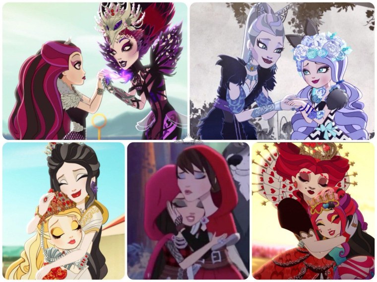 Эвер Афтер Хай дети и их родители